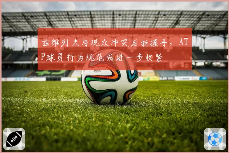 兹维列夫与观众冲突后拒握手，ATP球员行为规范或进一步收紧